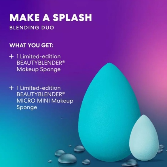 Beautyblender MAKE A SPLASH Blending Duo - brand new - Picture 7 of 9